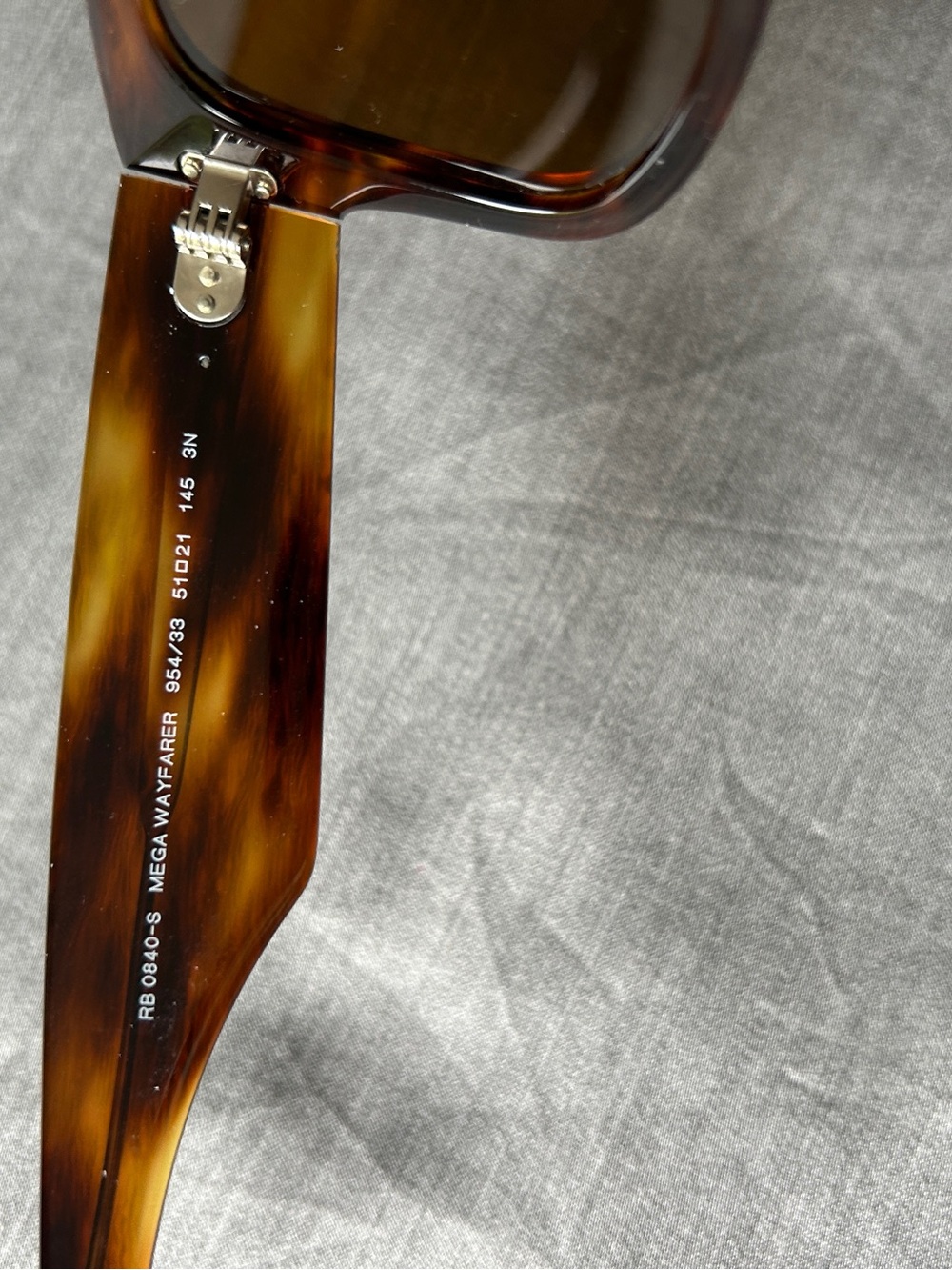 Ray-Ban Tortoiseshell Frame Sunglasses with Brown Lenses - Picture 6 of 6